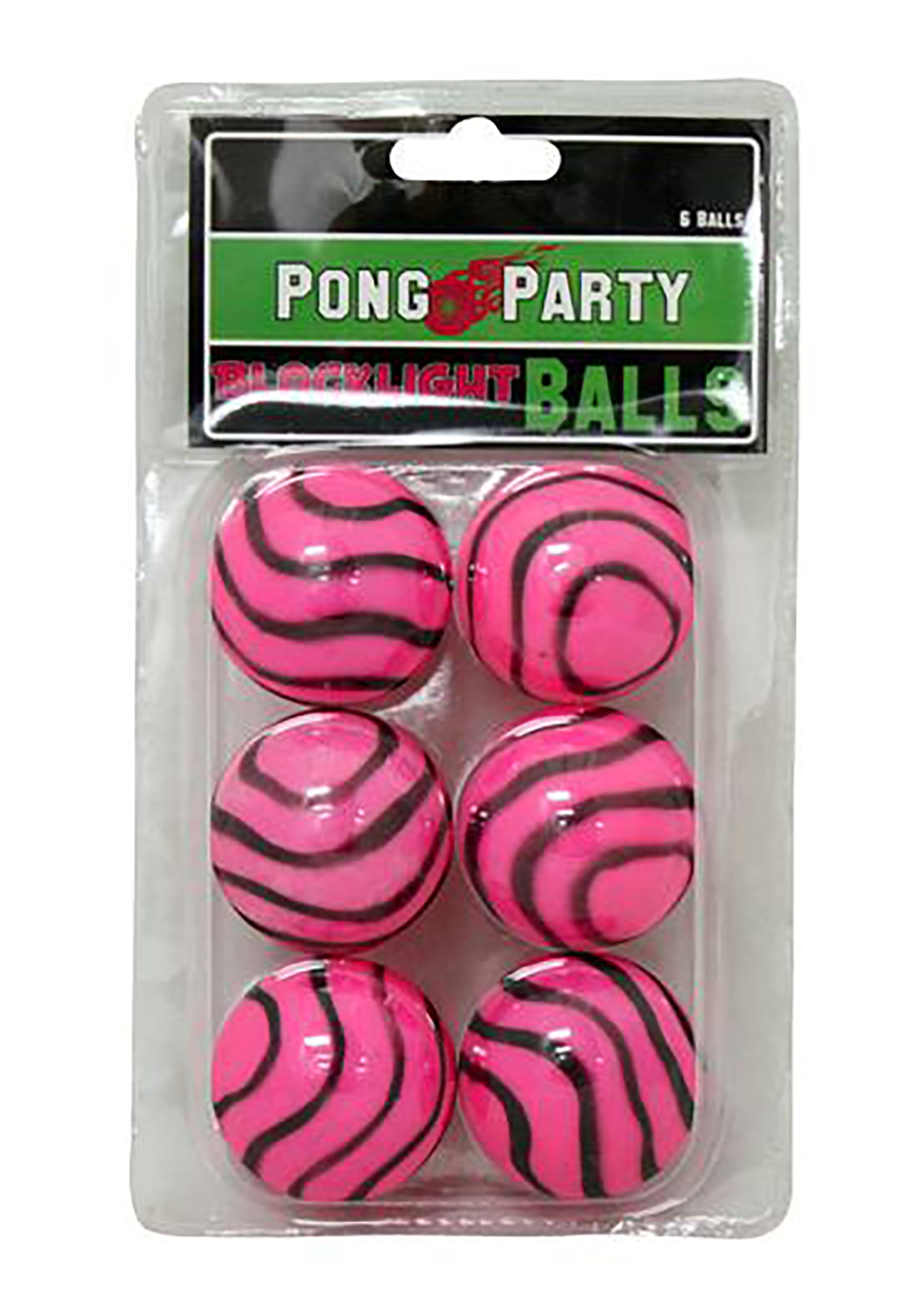 Pong Party Blacklight Balls