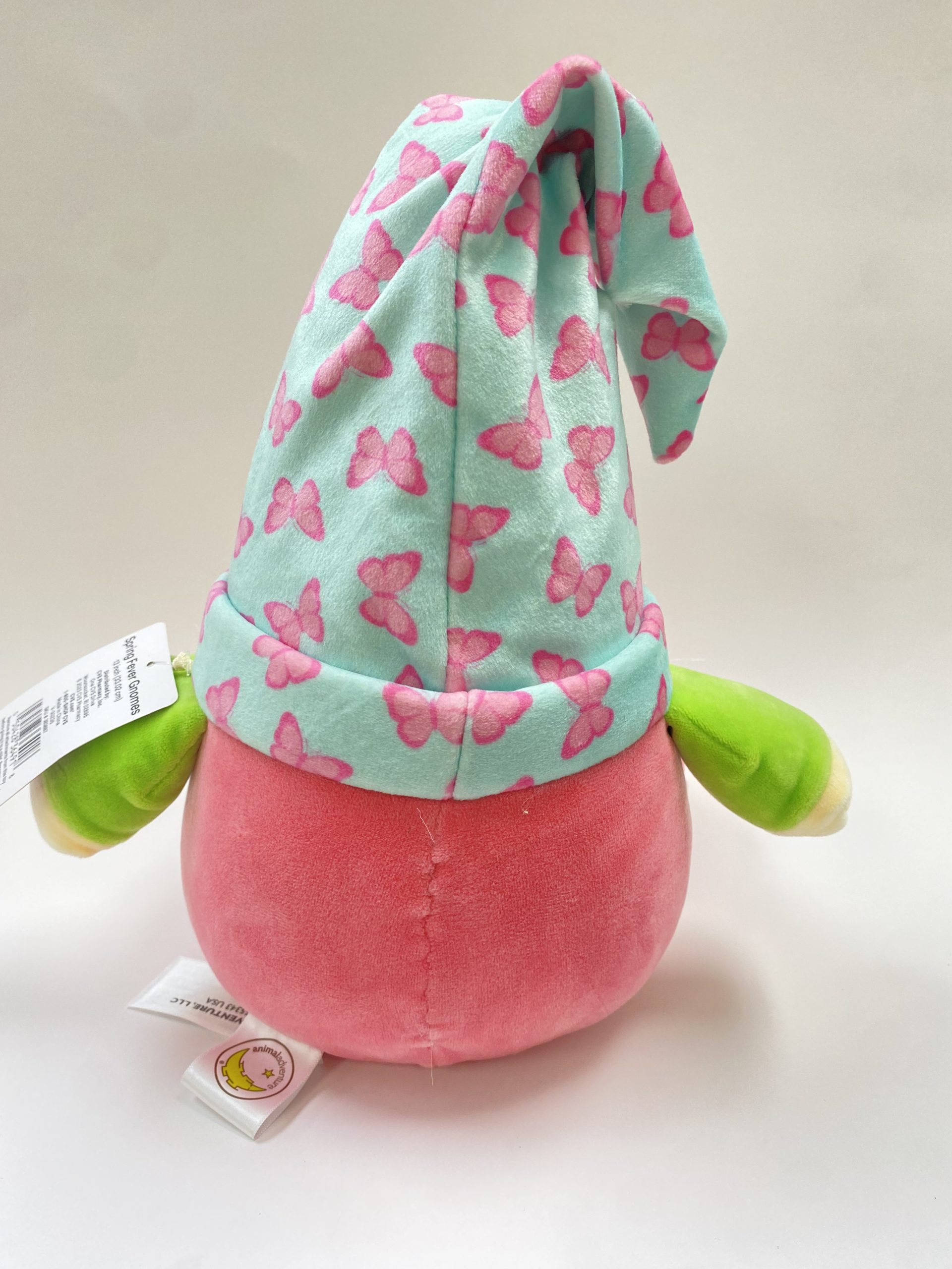 Cottondale 13" Spring Fever Gnome Plush w/ Butterflies Hat - Image 2