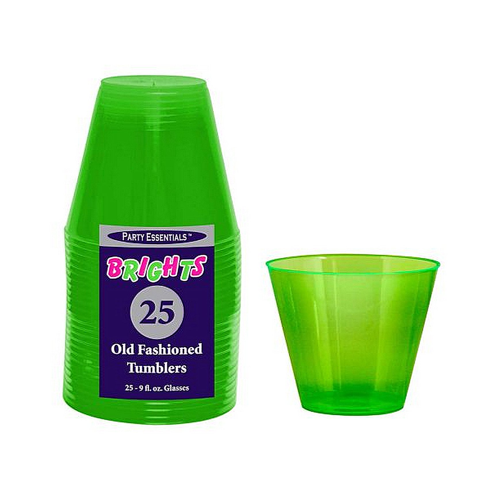 Neon Tumblers, 9oz, 25pk