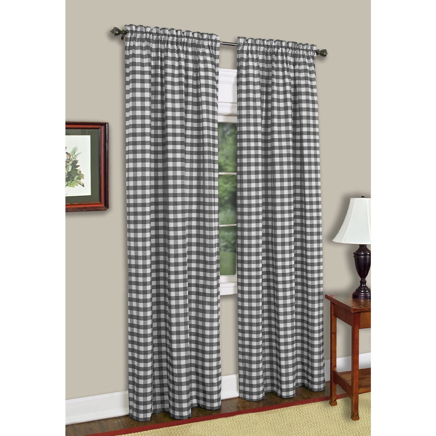 Buffalo Check Curtain