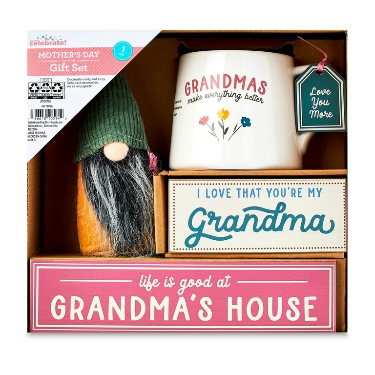Mother's Day Gift Set, Grandma- Way to Celebrate