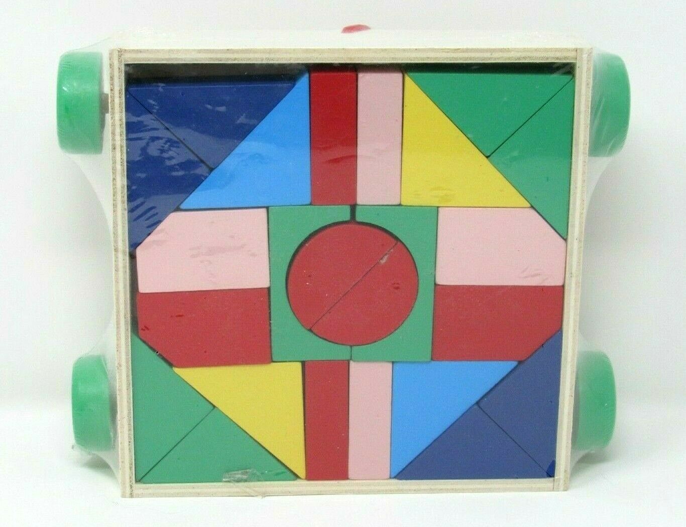 24ct Wooden Building Blocks