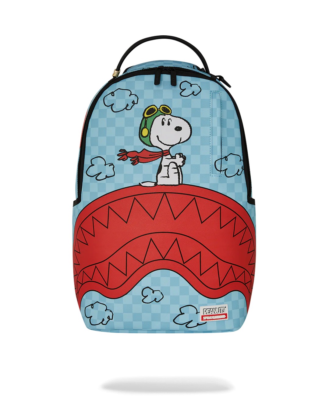 Sprayground Snoopy Pilot Shark DLXSV Backpack