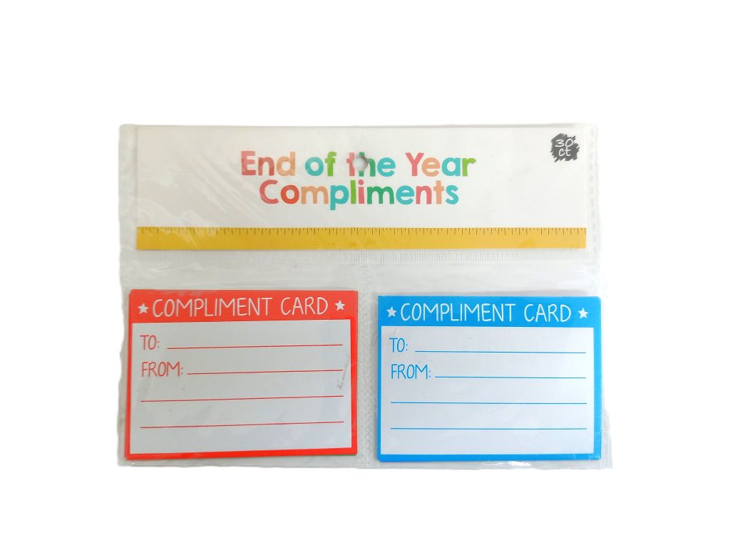 End of Year Compliment Cards | Buy Online at ShopSmart