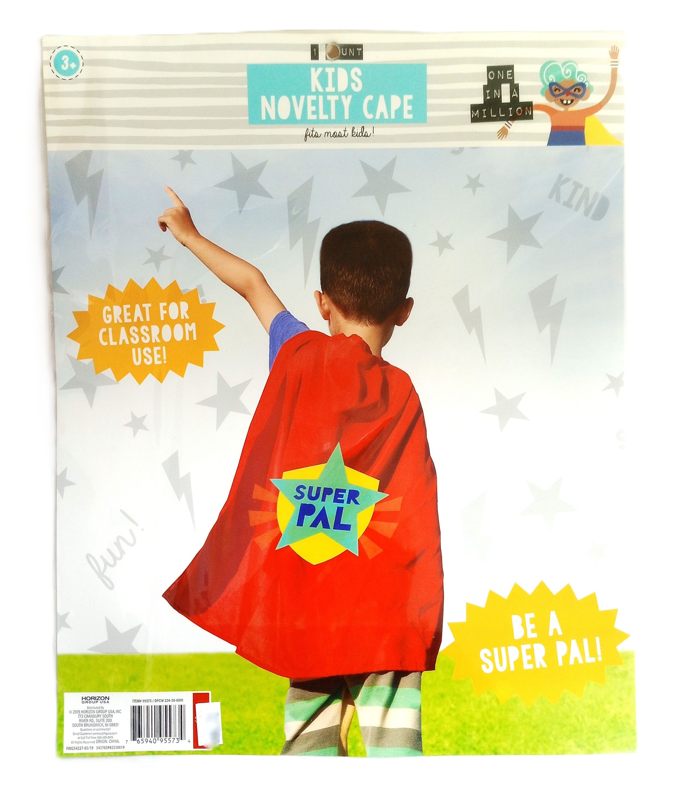 Kids Novelty Cape- Super Pal