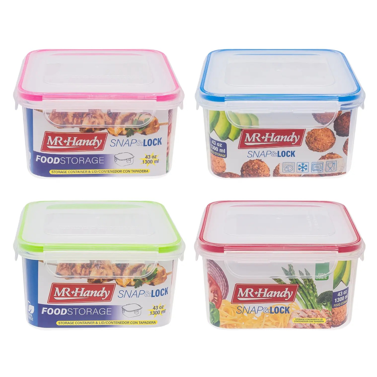 Mr-Handy Snap n Lock 24oz