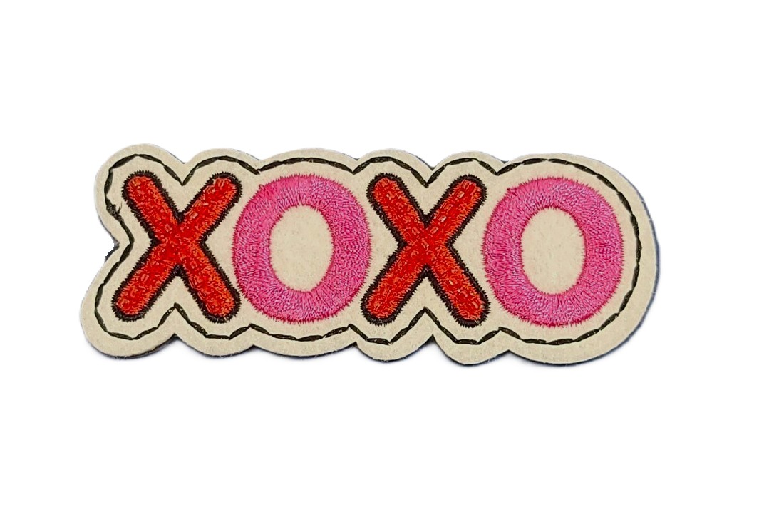 Valentine's Embroidered Decorative Magnet - XOXO