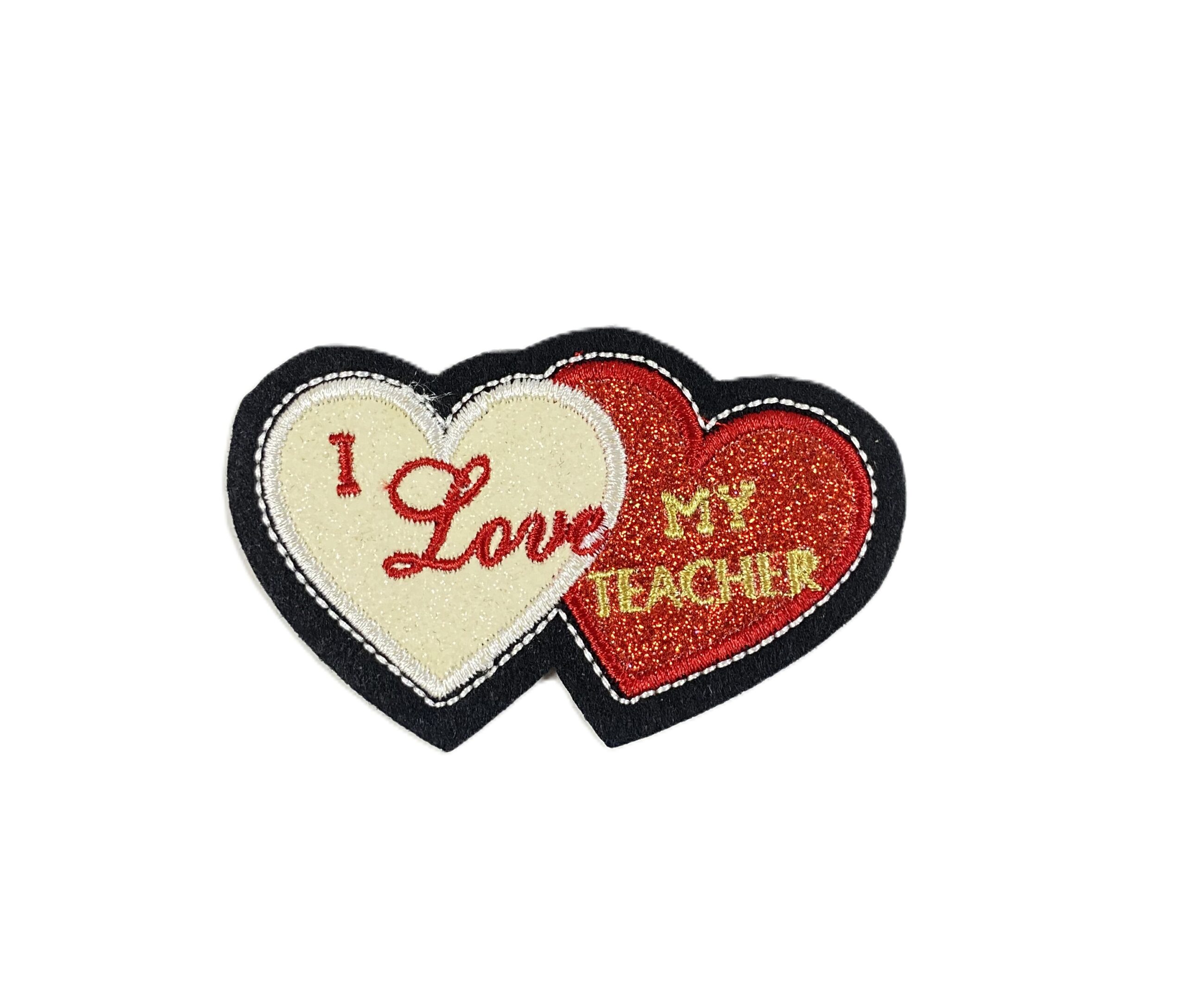 Valentine’s Embroidered Decorative Magnet – Love My Teacher