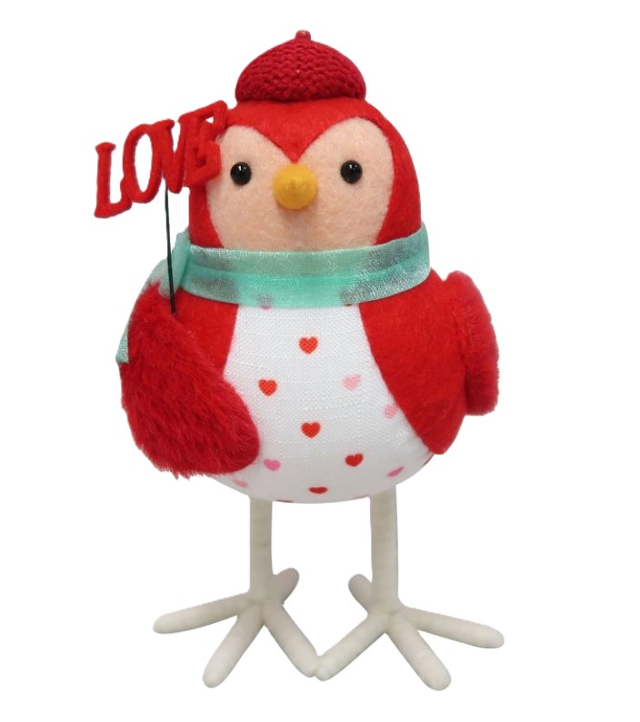 Featherly Friends Valentine's Love Figurine, Aerial- Spritz