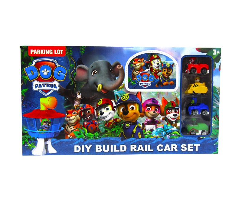 Paw Patrol Parking Lot Rail Set