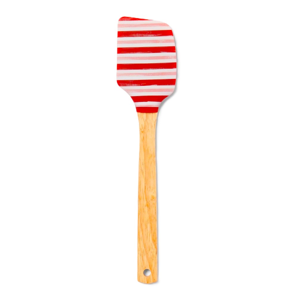 Silicone Striped Red/Pink Spatula - Threshold™