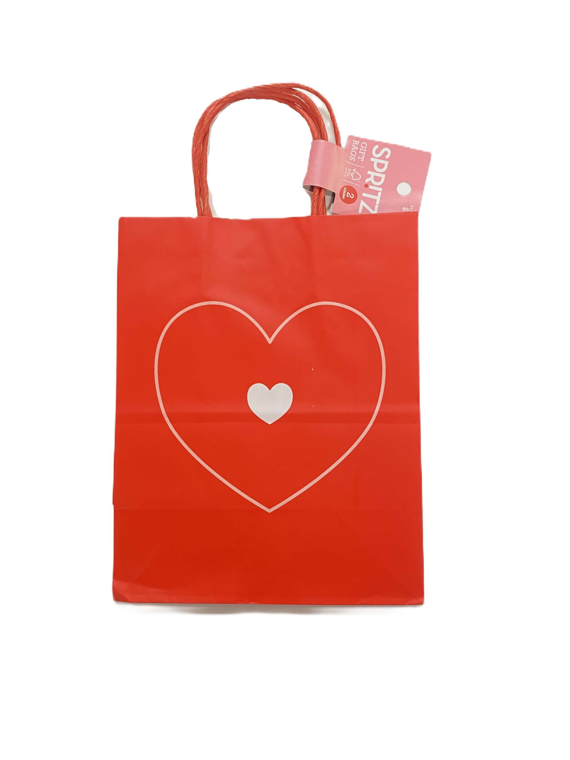 Spritz Valentine's Gift Bag 2ct - Image 2
