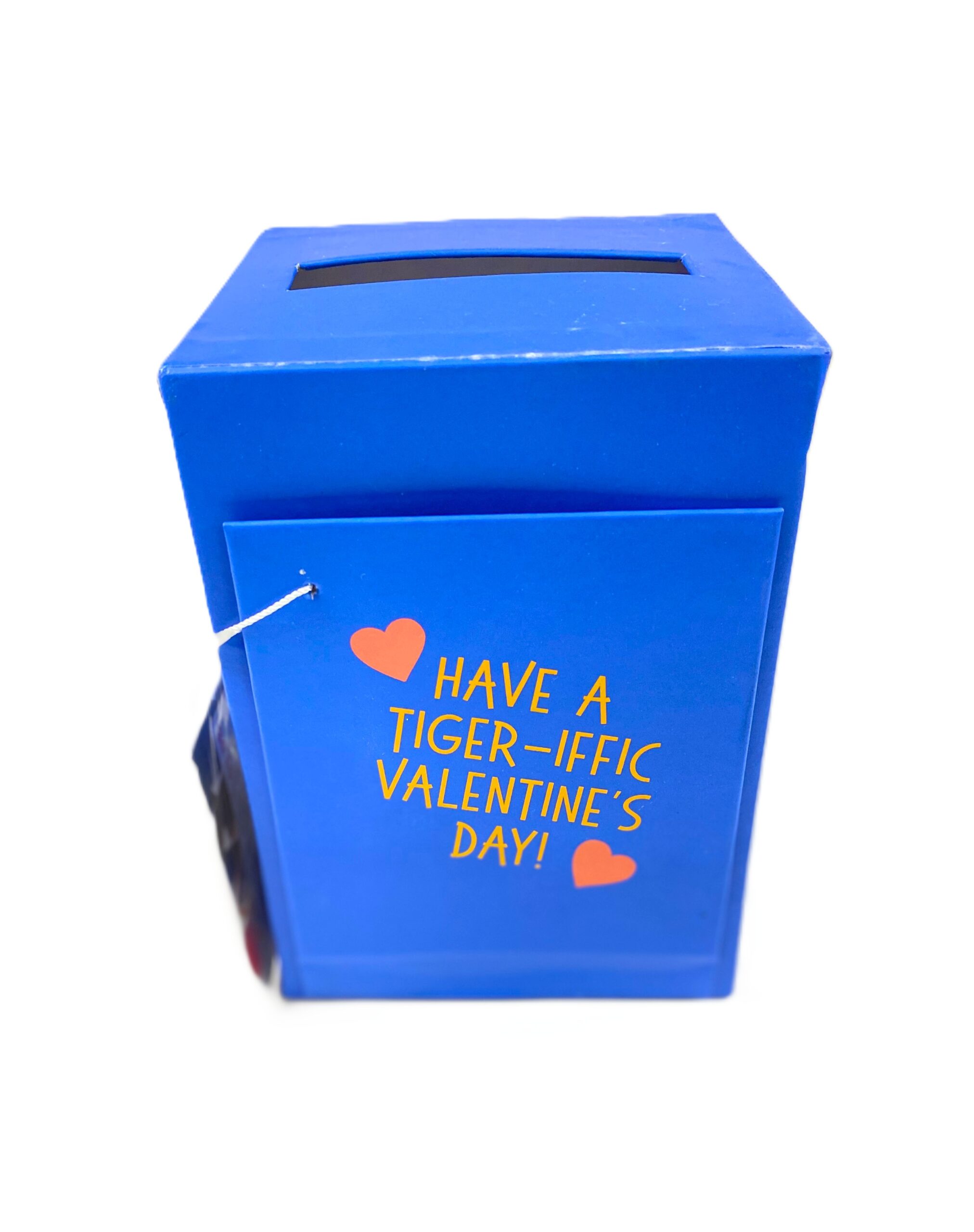 Way To Celebrate Valentine’s Day Mailbox with Decorations – Blue Tiger, 3 pcs