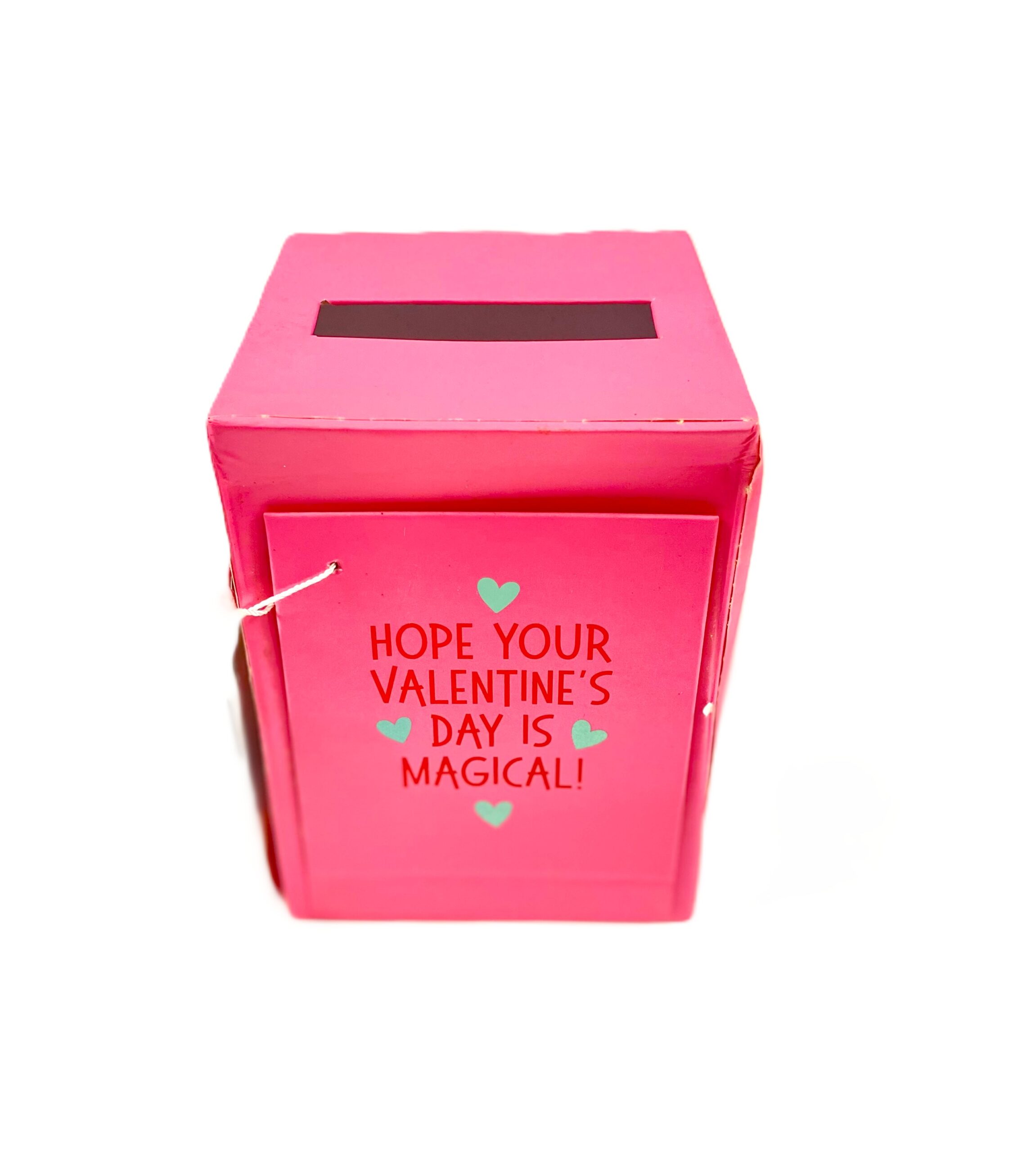 Way To Celebrate Valentine’s Day Mailbox with Decorations – Pink Unicorn, 3 pcs