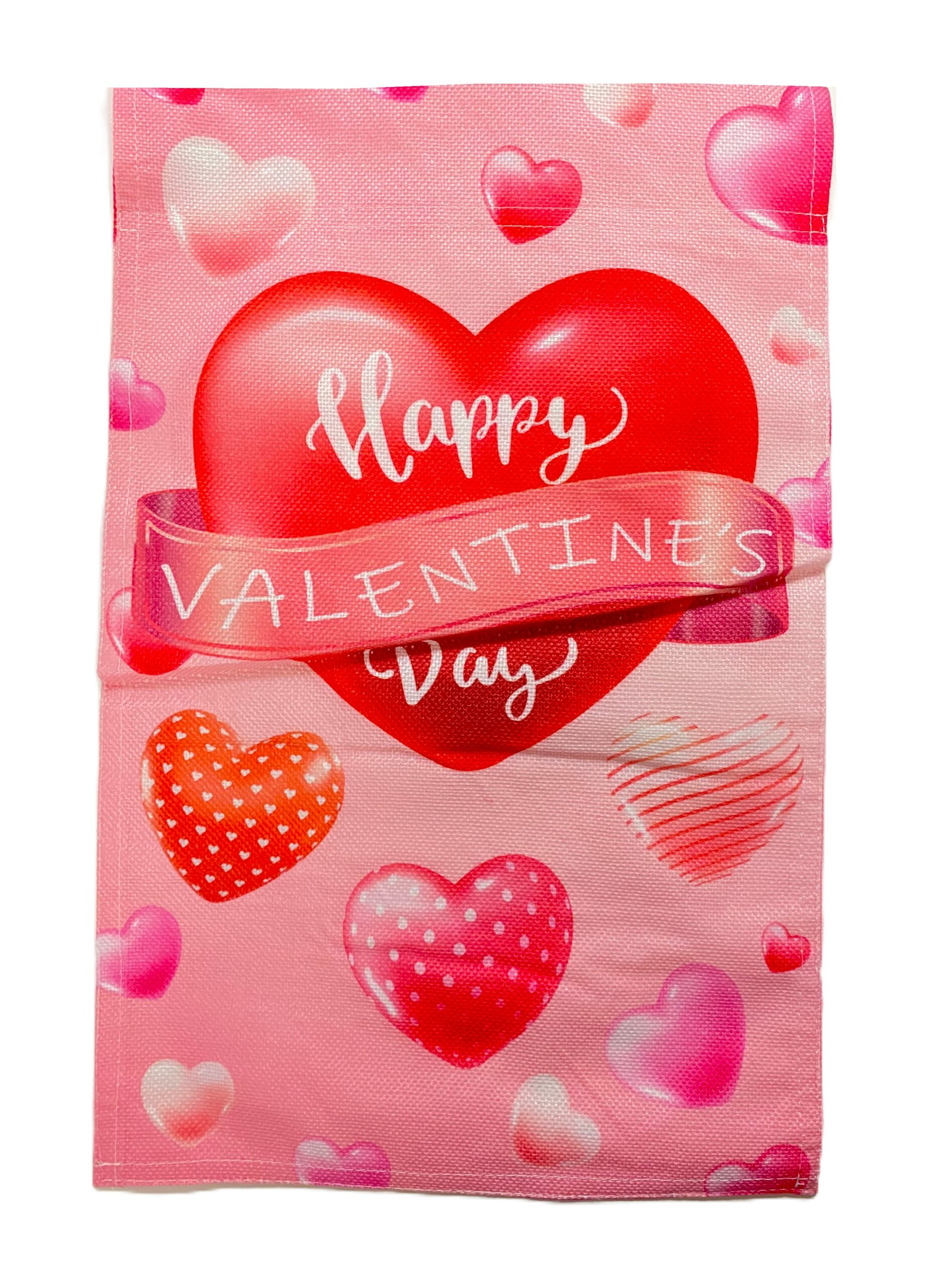 Valentine's Day Flag Decor