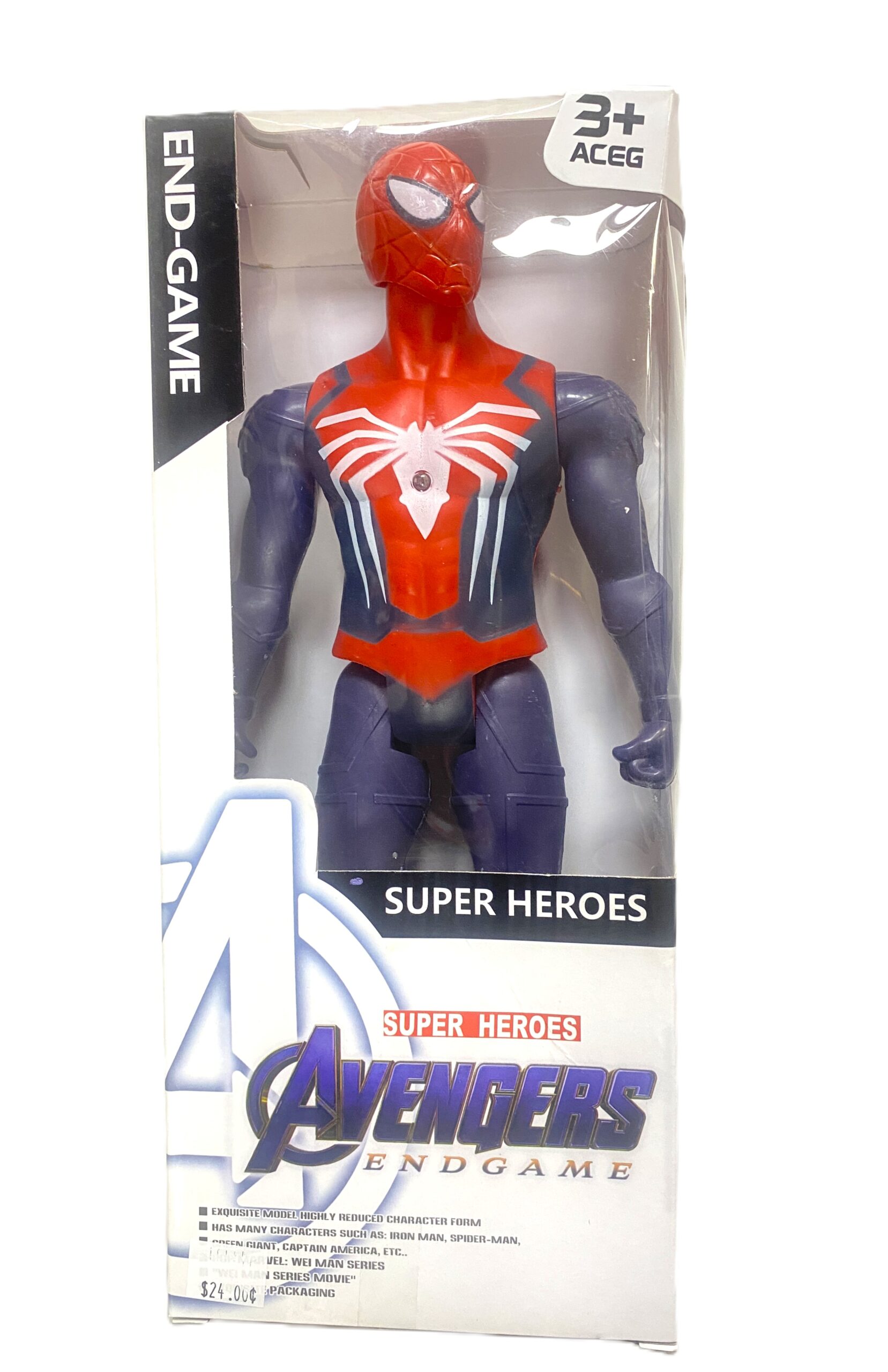 Spiderman Avengers Superhero Endgame Figurine
