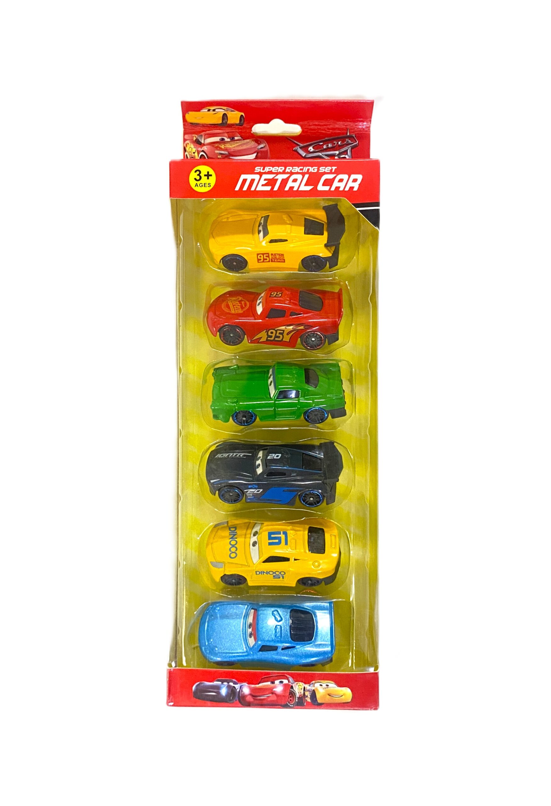Super Racing Metal Car Set of 6