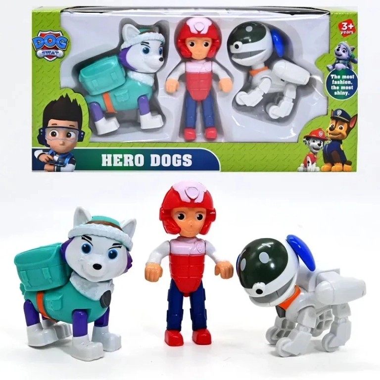 Paw Patrol Hero Dogs Set