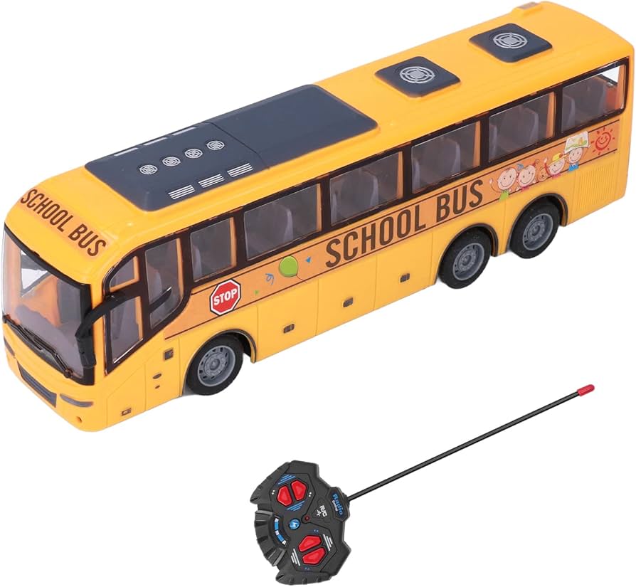 City School Bus Toy (with Remote)