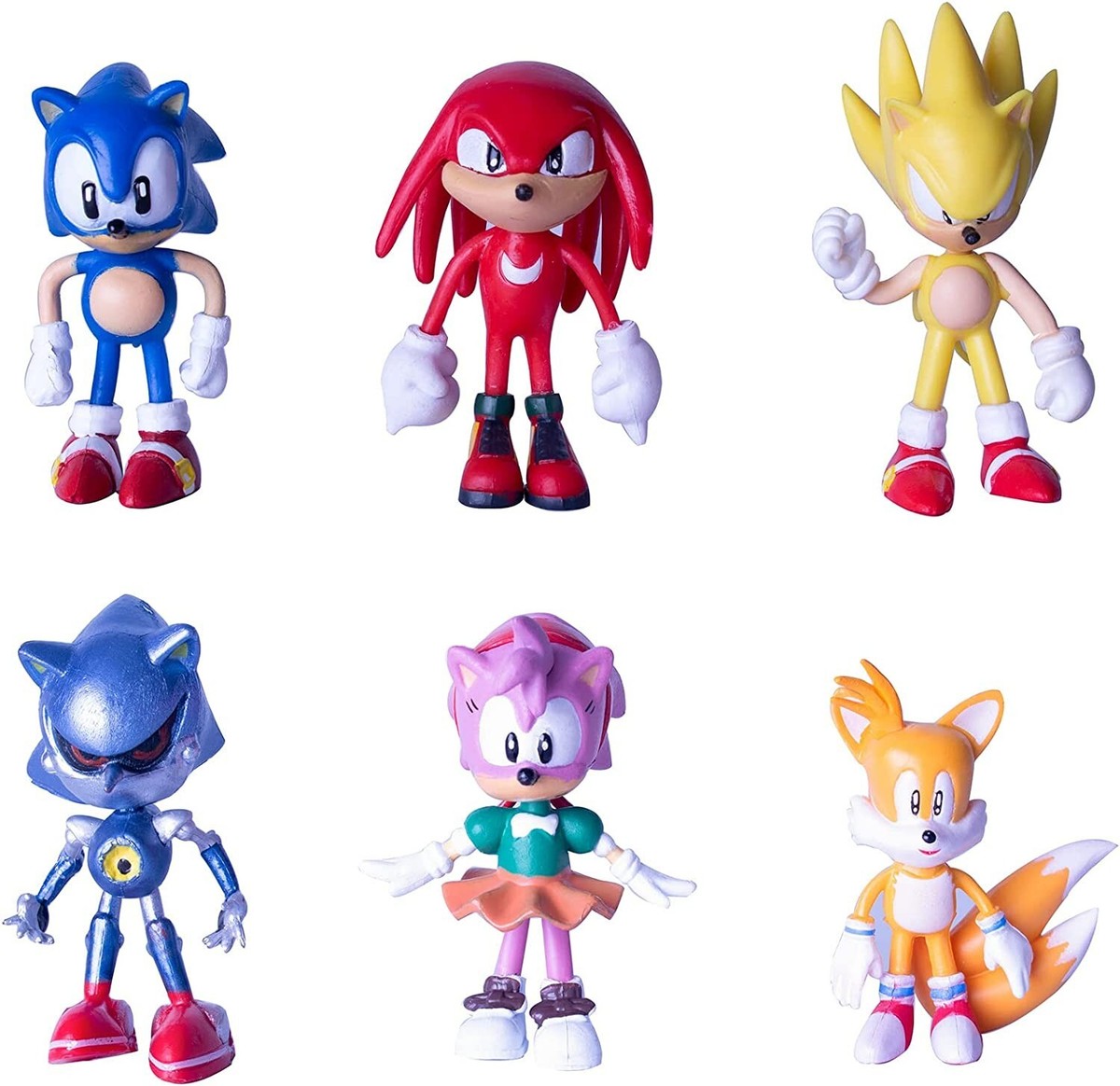Sonic Mini Characters 6pc