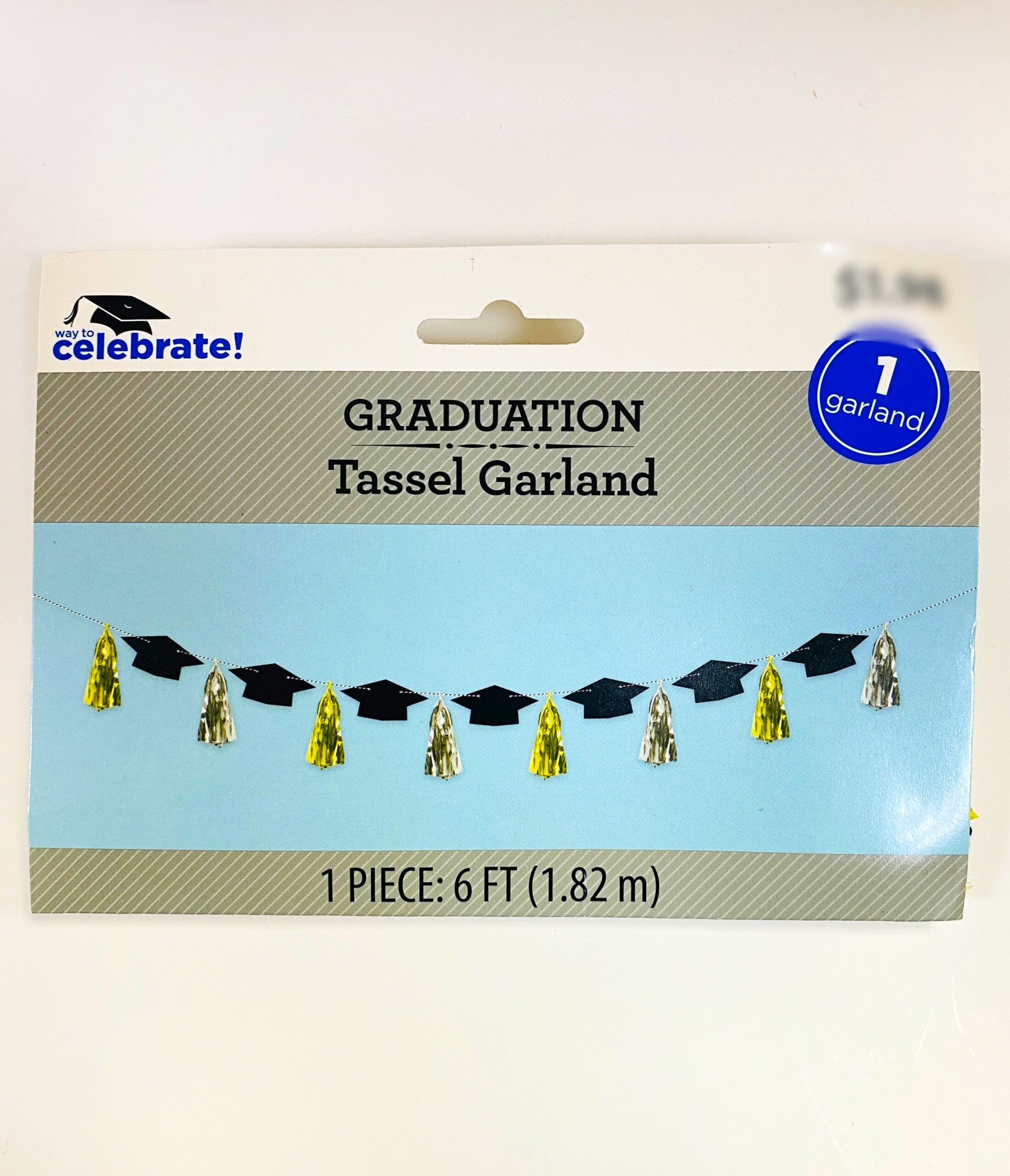 Graduation Tassel Garland 6ft Banner