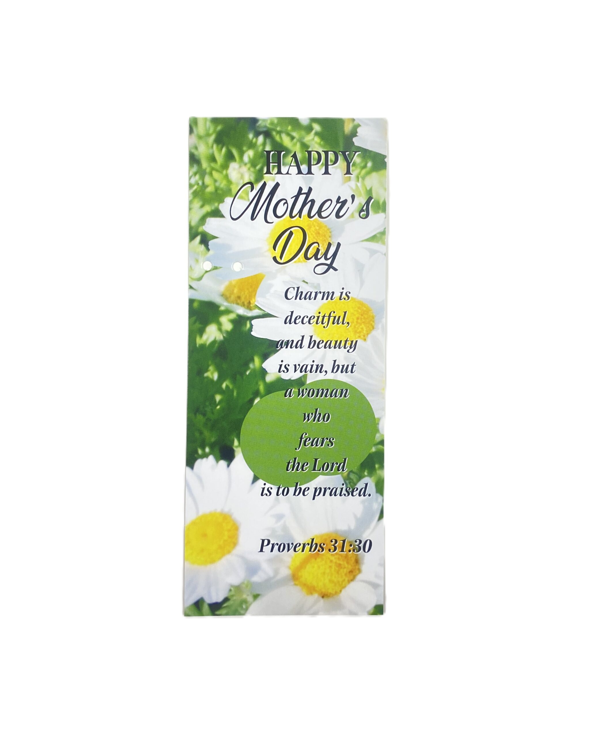 Mother's Day Religious Bookmark