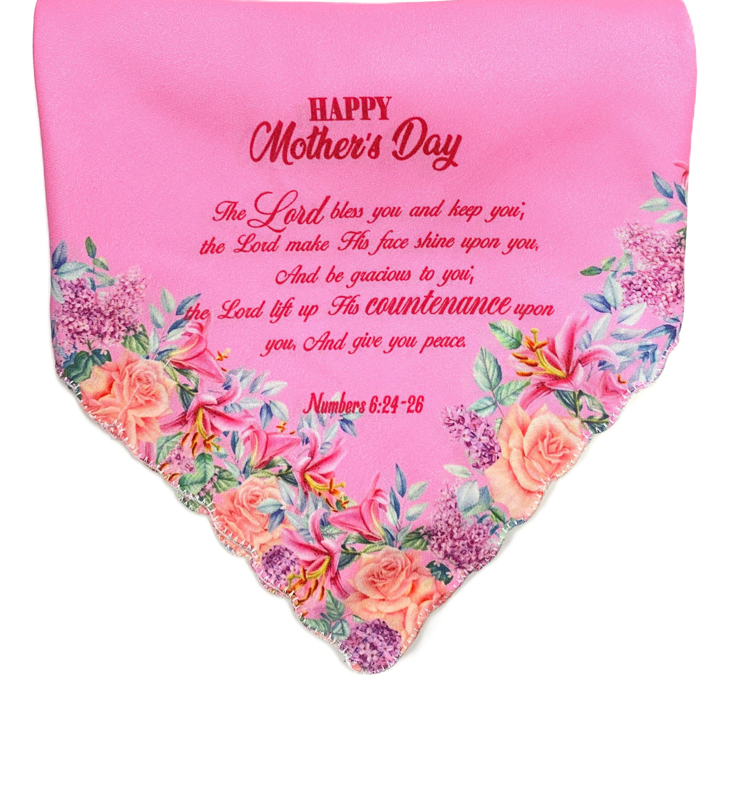 Mother’s Day Religious Floral Handkerchiefs