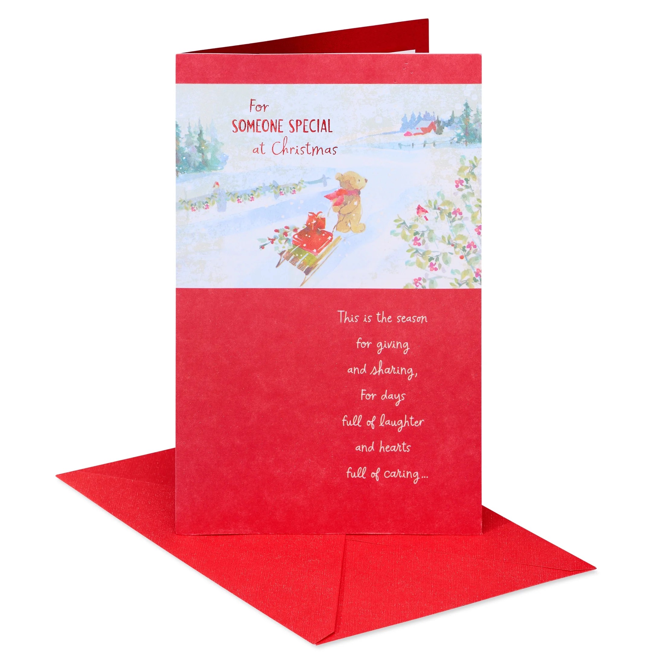 Christmas Greeting Card- For Someone Special