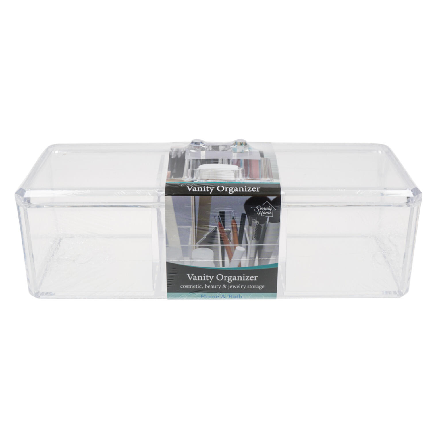 Simply Home Vanity Organizer - 9.1" - Clear