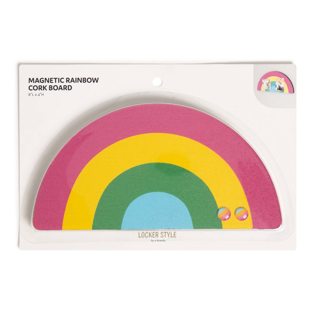 Corkboard Magnetic Rainbow