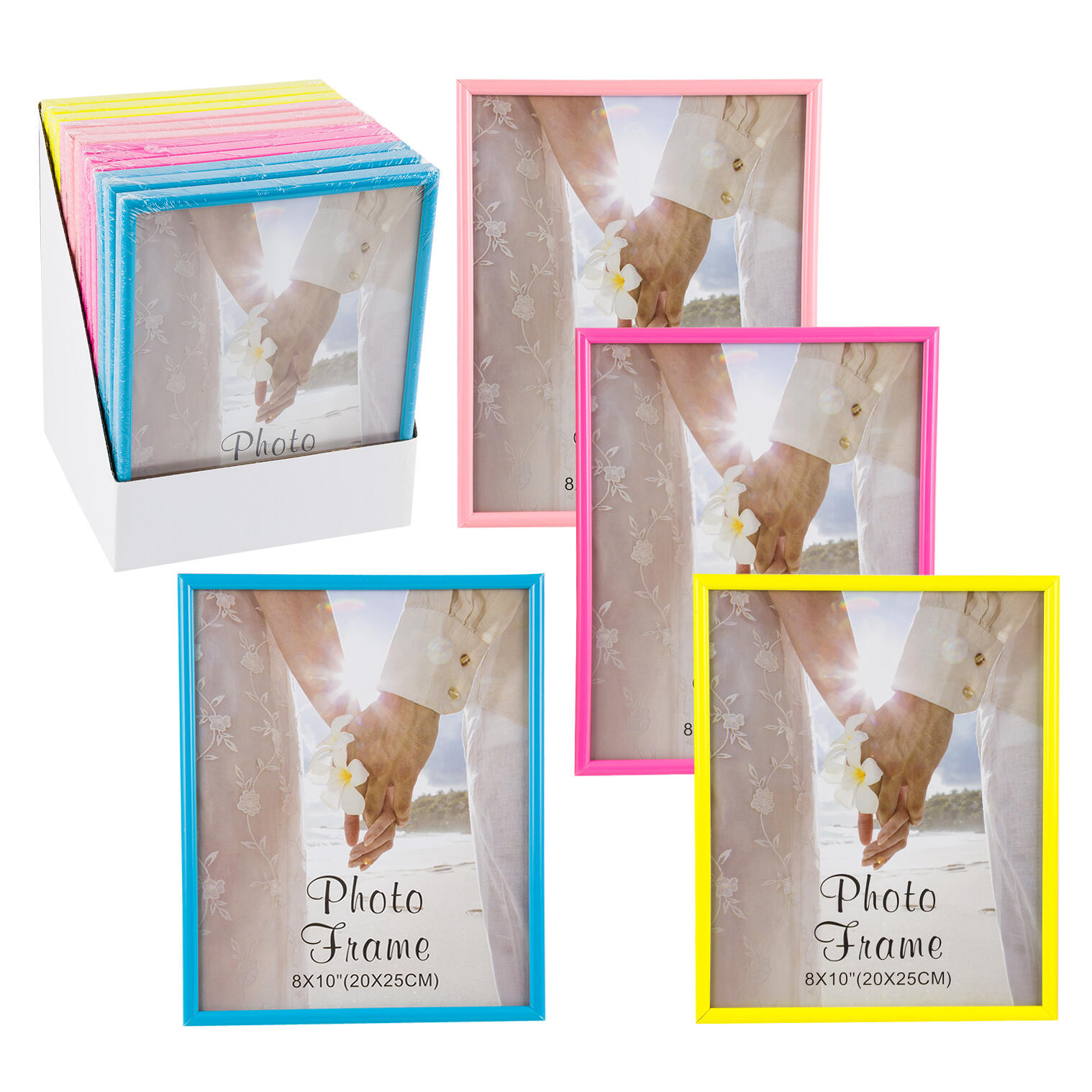 8x10" Picture Frame- Assorted Colors