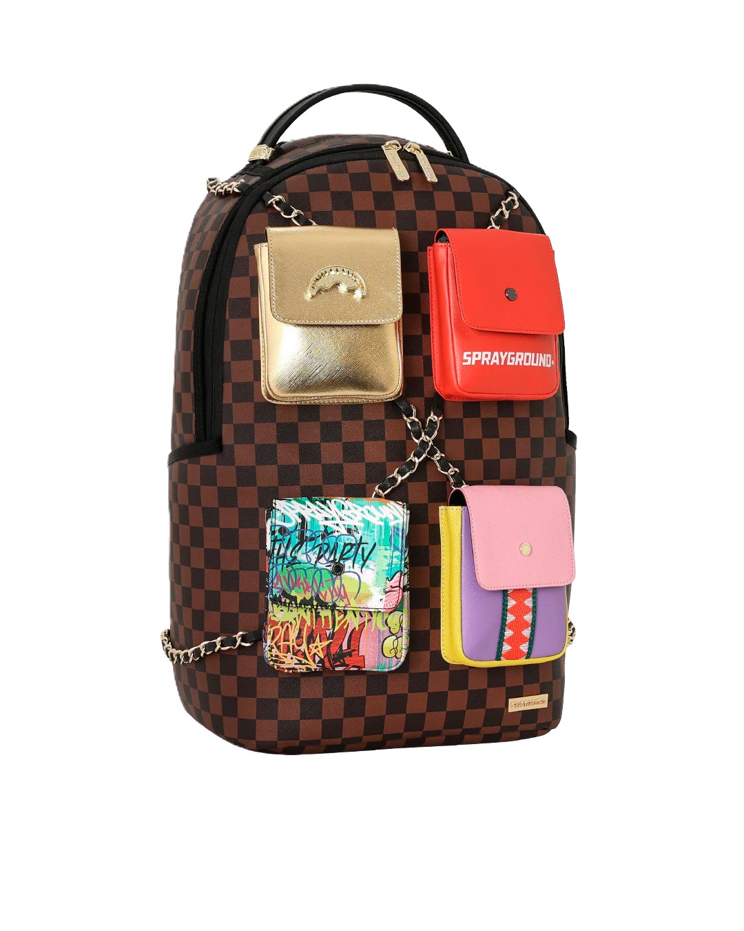 Sprayground Tiny Pockets Mix Up Backpack