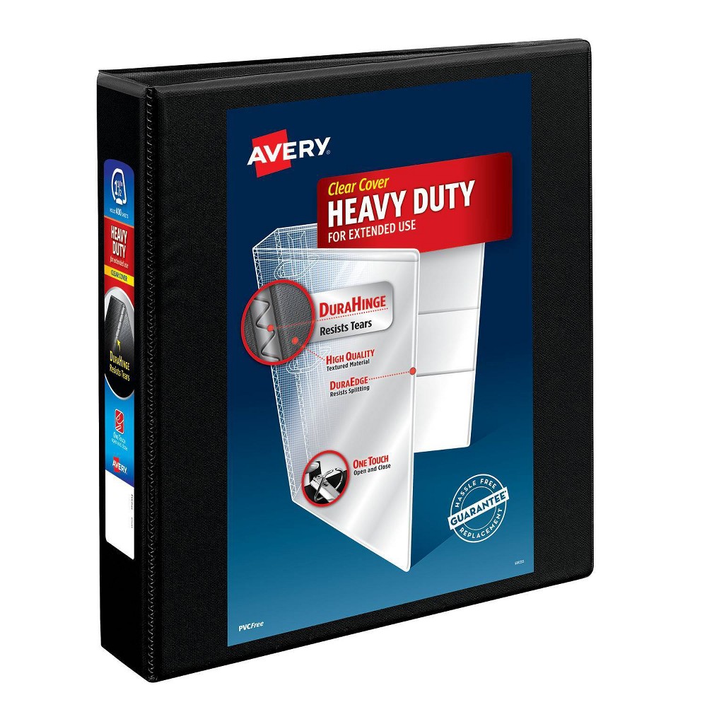 Avery Heavy Duty Binder 1 1/2"- Black