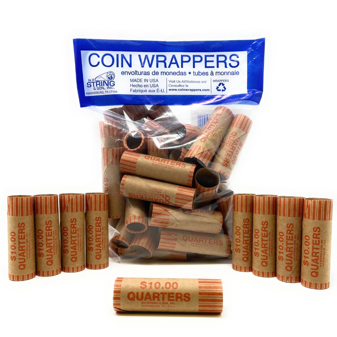 Coin Wrappers - Quarters