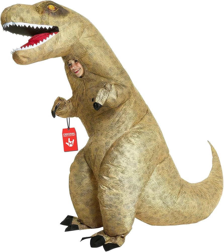Inflatable Dino Costume Men