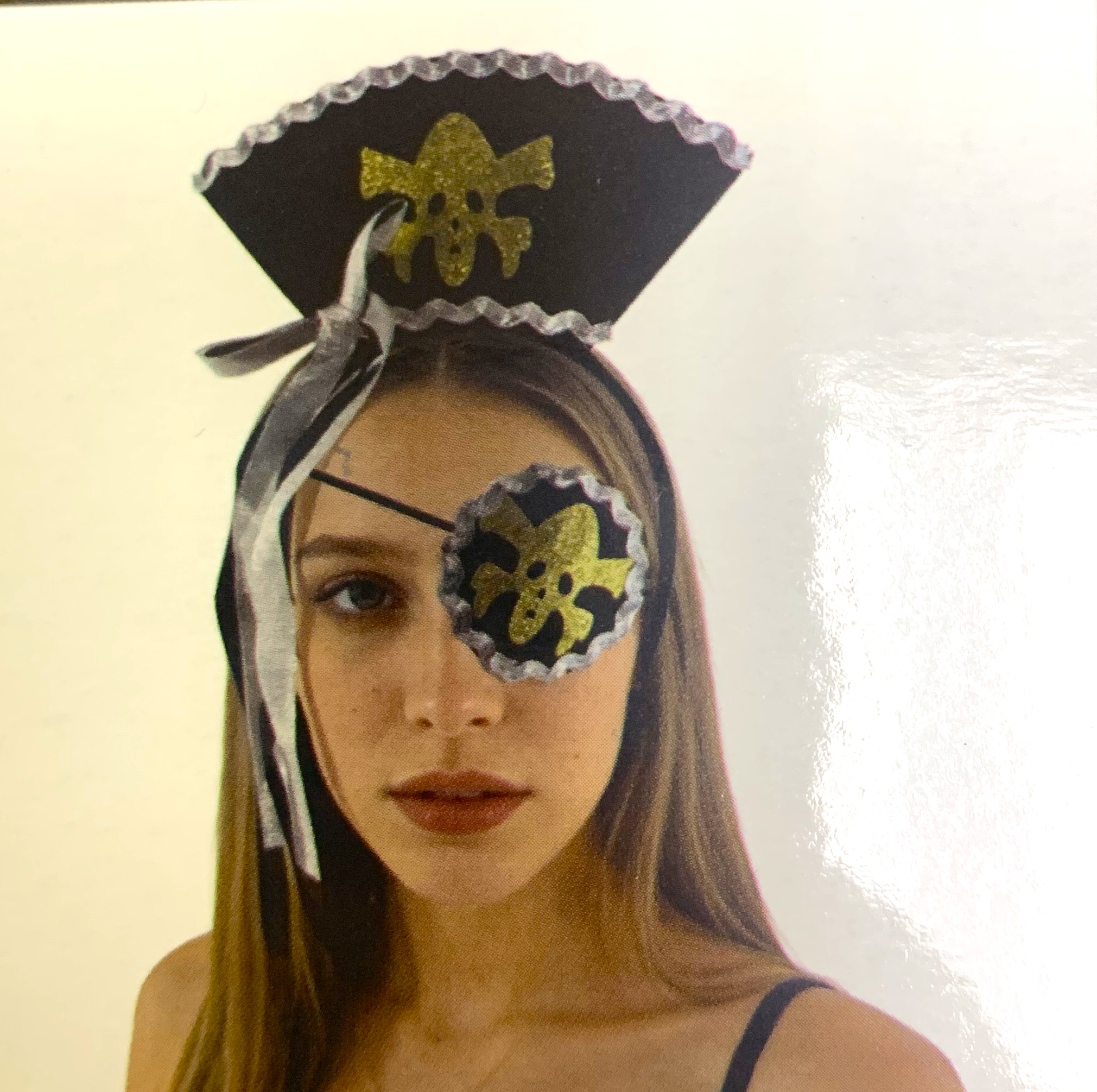 Pirate Headband w/Eye Patch - Image 2