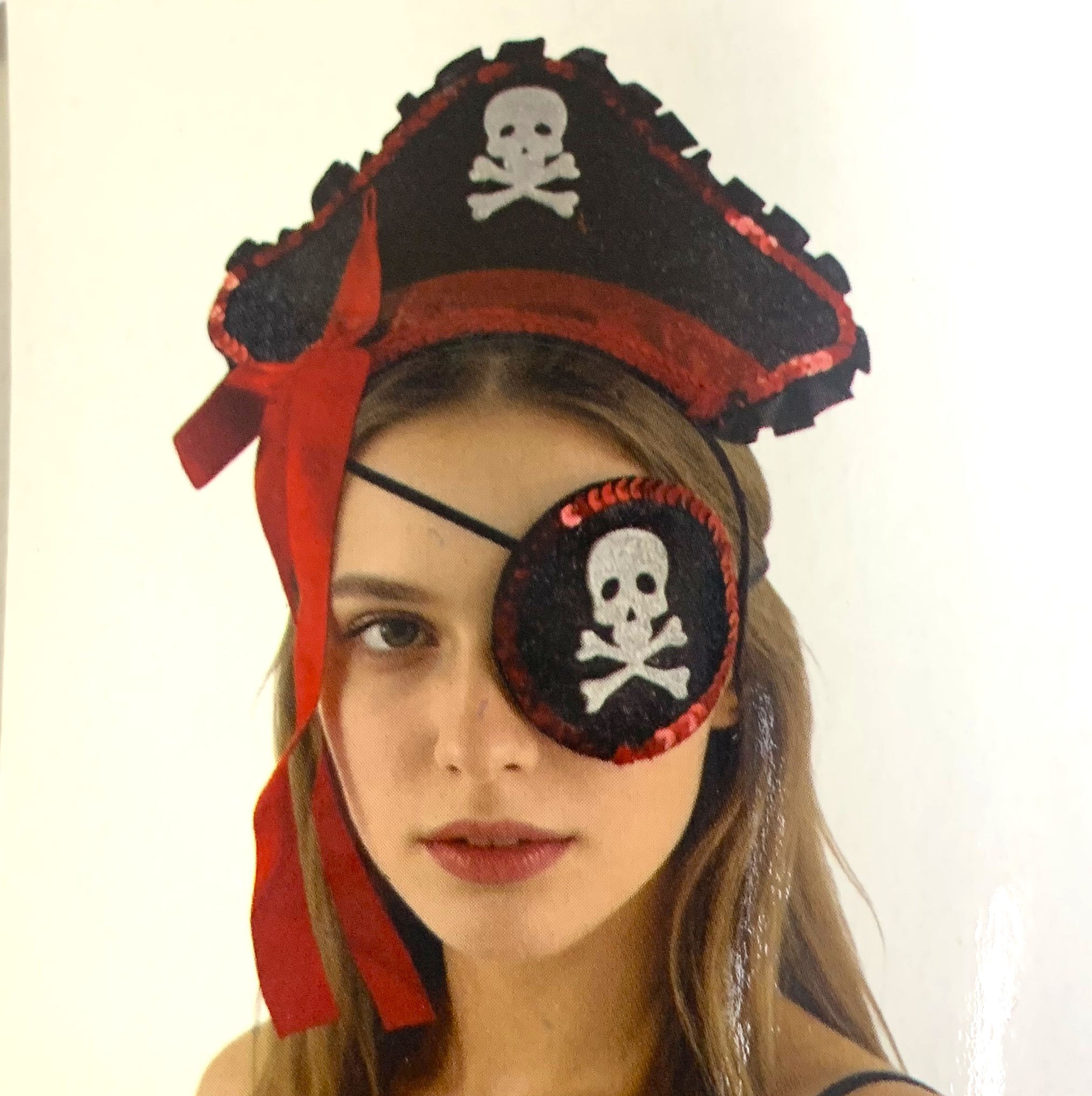 Pirate Headband w/Eye Patch