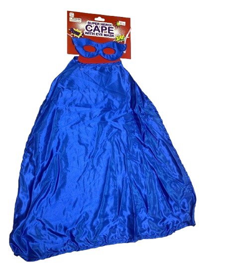 Kids Super Hero Cape w/EyeMask - Image 3